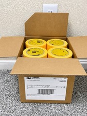 3M Scotch Ultimate Paint Edge Masking Tape 2460 – Gold, 1.5 in x 60 yd, 24 ROLLS
