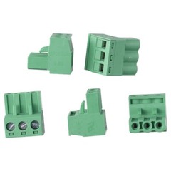 6Pcs of 3 Pin Terminal Block Plug (Phoenix/PHX connector), Female Sockets 5.08mm
