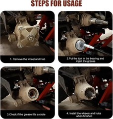 30mm Wheel Bearing Greaser Tool for UTV ATV Bearing Maintenance