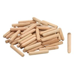 Count 50 3/16″x 1-13/64″ Wooden Dowel Pins Straight Dowel Rods for DIY Craft