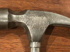 Vintage True Temper Rocket 20oz Claw Hammer A20 Steel Brown Handle Made in USA