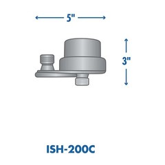 Easy to Install Inline Shower Attachment with 1 Cartridge for