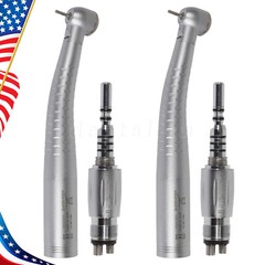 YD6 Dental LED Fiber Optic Handpiece High Speed 4Hole Quick Coupler KaVo Style