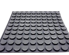 1/8″ Thick Round Stick on Rubber Bumper Feet Pads Spacer Lifters 7/16″ Wide Foot