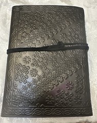 Leather Celtic Tree of Life Book of Shadows Blank Book Wicca Leather Journal