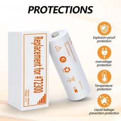 Battery for Welch Allyn 72300 | Rechargeable | 3.5v 800mAh | Nickel-Cadmium B…