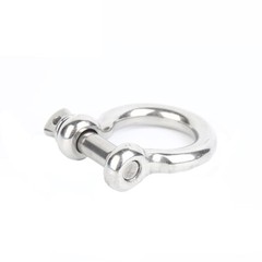 304 Stainless Steel Bow U-Shaped Shackle Trailer Lifting Shackles Size 4mm-32mm