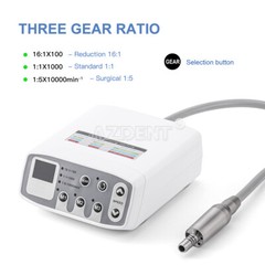 AZDENT Dental Electric Brushless LED Micro Motor/1:5 Increasing Handpiece NEW