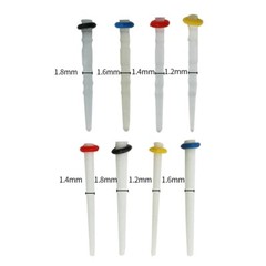 Dental Fiber Post Glass Quartz Teeth Restorative Root Canal Pins 1/1.2/1.4/1.6mm