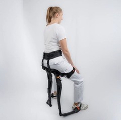 Noonee Chairless Chair 2.0 Wearable Seat Ergonomic Exoskeleton w/ Carry Bag NEW