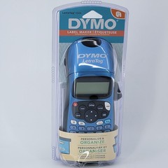 Dymo LetraTag LT-100H Handheld Label Maker Blue New Sealed w/Tape