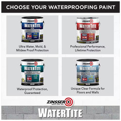 1 Gal. Watertite LX Low VOC Mold and Mildew-Proof White Water Based Waterproofin
