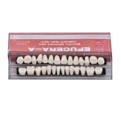 5 Sets Dental Acrylic Resin Denture Shade A2 A3 Upper Lower Full Set False Teeth