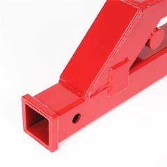 Receiver Hitch 2″ Clamp On Trailer Tractor Bucket Mount Adapter For Deere Bobcat