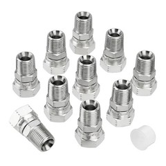 52 Pcs Quick Connect Air Hose Fitting Kit 1/4″ 3/8″ 1/2″ Push to Connect Air Fit