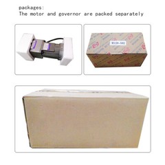 AC Gear Motor Electric Motor Variable Speed Reduction Controller 1:10 135RPM