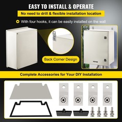 Corrosion-Proof 60x50x23cm Enclosure Perfect for Coastal Areas