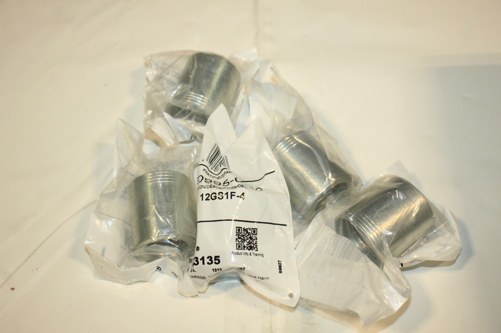Lot of 5 Gates Hydraulic Hose Fittings G20995-0412 12GS1F-4