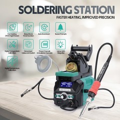 YIHUA 939D+ III EVO 110W Digital Soldering Station Dual LCD Display High-Power