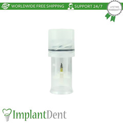1x Root Shaped Compressive Short Neck Dental One Piece Fixture Dentistry Lab