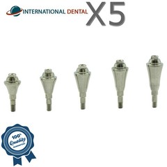 5 Dental Straight Multi Unit Prosthetic NC Megagen® BlueDiamond Compatible