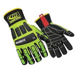 NEW X-Large Ringers Gloves 297-11 Roughneck Hi-Vis Cut Resistant Impact Gloves