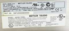 Mettler Toledo Model IND560 Panel Weighing Terminal, Tested.
