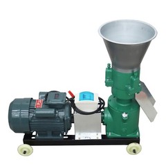 5MM Farm Animal Feed Pellet Mill Machine Press Pelletizer 3 Rollers 200kg/h 220V