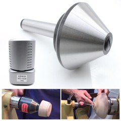 MT3 4 inch Bull Nose Live Center Morse Taper Fits Lathe Hollow Turning 4″(100mm)