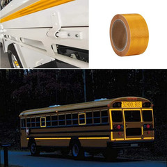 50ft DOT-C2 Orange Reflective Tape 2″ Inch High Vis Safety Reflector Trailer