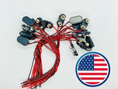 DC 9 Volt 9V SNAP ON BATTERY CLIP CONNECTOR I Type (i) Choose Quantity 1-20 pcs