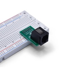RJ11 6P6C Phone Jack Screw Terminal Breadboard Breakout ST-RJ11-R-BB