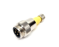 Mencom MINEDC-4MFP-AD1 MIN Size I Male 7/8″ To Female M12 Adapter, 4-Pin