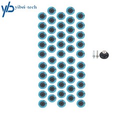 50Pcs 80 Grit 2″ roll Lock Quick Change Discs Set Sanding Discs with 1/4″ Holder