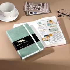 Green, Dotted Journal Notebook 320 Pages 100 GSM Paper Hardcover A5 Dot Gr