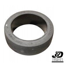FORKLIFT TIRE – 21X7X15 SMOOTH PRESS ON SMOOTH BLACK