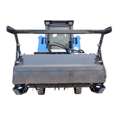New TYPHON STOMP X1300 & STOMP 509 Mini Skid Steer Forestry Mulcher Attachment