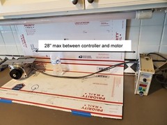 1500W Servo Motor Side Mount 2 HP 1,500 Watt Variable Speed Reverse on the fly