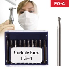 10-100* Dental Tungsten Carbide Tungsten Steel Burs for High Speed Handpiece