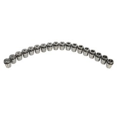 MT3 Shank ER32 Collet Chuck Set with 18 Collets and Carrying Case