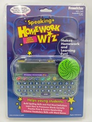 NEW Franklin Electronic Speaking Homework Wiz Kid-240 1998 Vintage