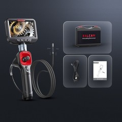 Ralcam Endoscope Inspection Camera Articulating Borescope 3.3FT Flexible Tube