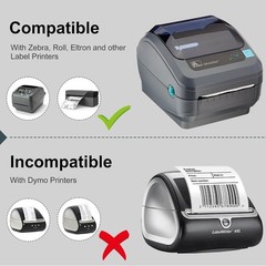 1000 Count 4″x 6″ Perforated Shipping Labels – Strong Adhesive for Reliable Use