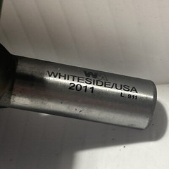 Whiteside 2011 Router Bit 1/2″ SH 7/8″ R X 2-1/4″ D X 1-1/8″ CL Roundover