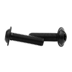 A2 Black Stainless Torx Socket Flanged Button Hexalobula Head Screws M4 M5 M6 M8