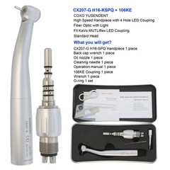 COXO Handpiece Dental High Speed Turbine Fiber Optic For KaVo MULTIflex Coupler