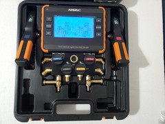 NAVAC NX4 NEXUS 4-Valve Bluetooth-Enabled Smart Digital Manifold Gauge