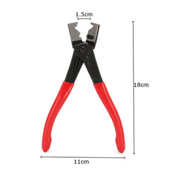 260X Single Ear Hose Clamps 304 Stainless Steel Crimp Hose Clamp Crimp Tools Kit
