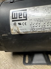 Weg 00136OS1BCDB56 1 HP AC Motor 115/208-230 V Single Phase 2P 3460 Rpm