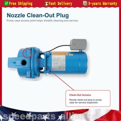 For Utility 1/2 HP 115/230V Self Priming Water Pump 30-50 PSI US